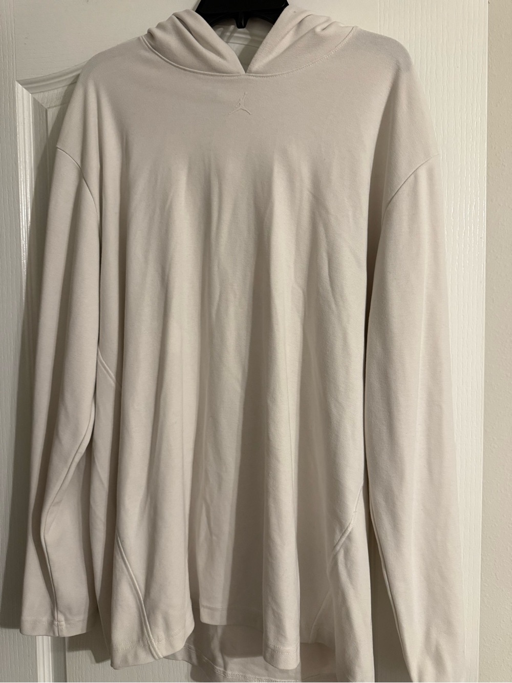 Jordan Light Beige Crewneck Hoodie xl run oversized like a XXL
